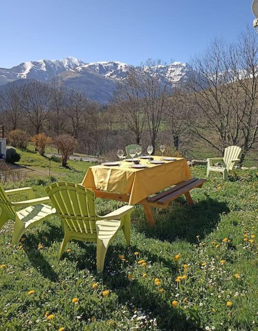 Maison De Montagne Au Calme Avec Cheminee Poubeau ภายนอก รูปภาพ
